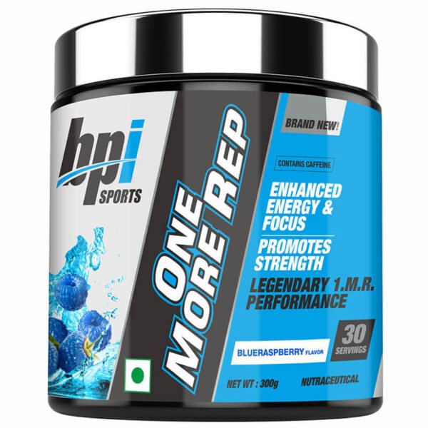 BPI Sports | ONE MORE REP | Pre-Workout Powder | 30 Servings