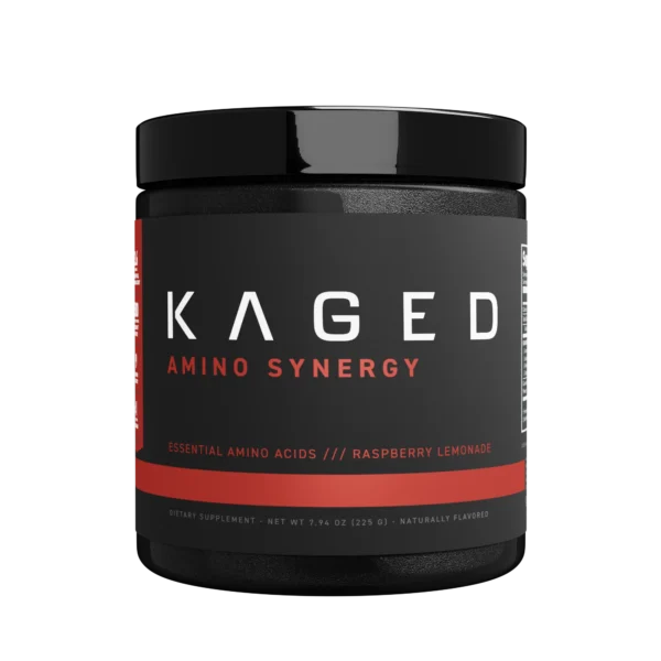 Kaged Muscle | Amino Synergy | Essential Amino Acids | Raspberry Lamonade | 30 Serving