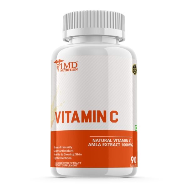 1MD Nutrition | Vitamin C-1000mg | 90 Tablets