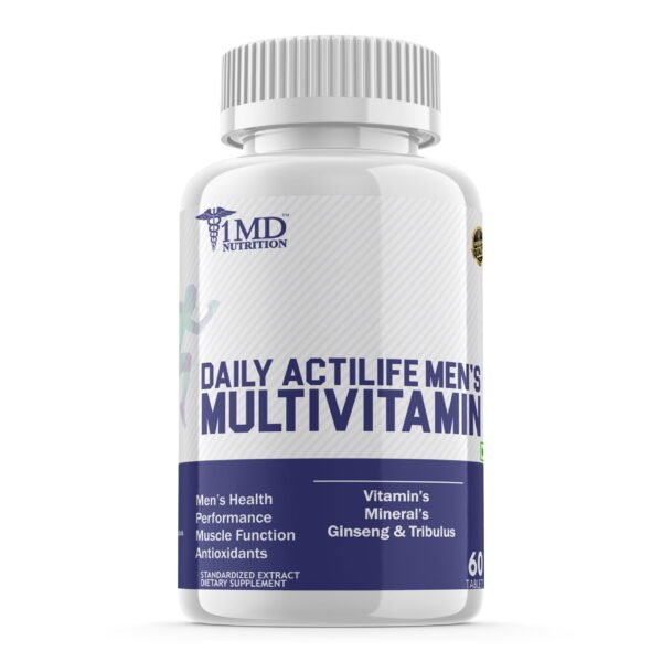 1MD Nutrition | Daily Actlife Men's Multivitamin | 60 Tablets