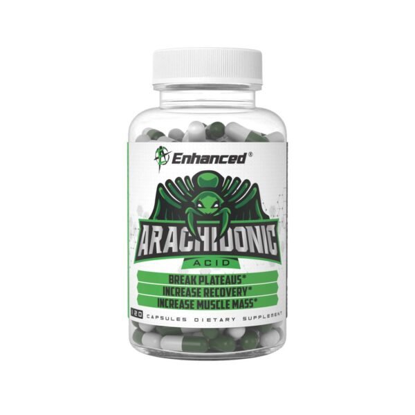Enhanced Labs Arachidonic Acid | Muscle Builder | 120 Capsules