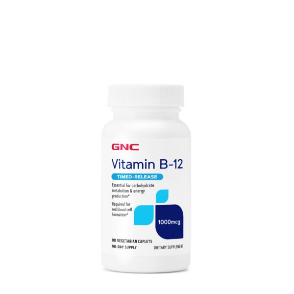 GNC Vitamin B-12 1000 mcg - 90 Tablets ( Imported- USA )