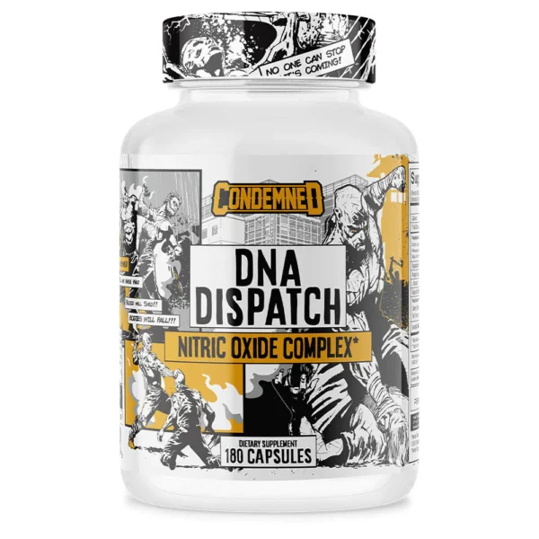 Condemned Labz | DNA Dispatch | Advanced Nitric Oxide Formula | 180 Capsules