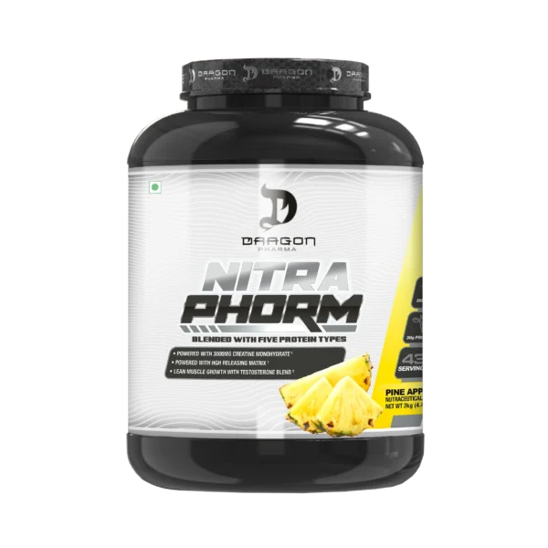 Dragon Pharma | Nitra Phorm | Muscle Gaining Protein | 2 Kg