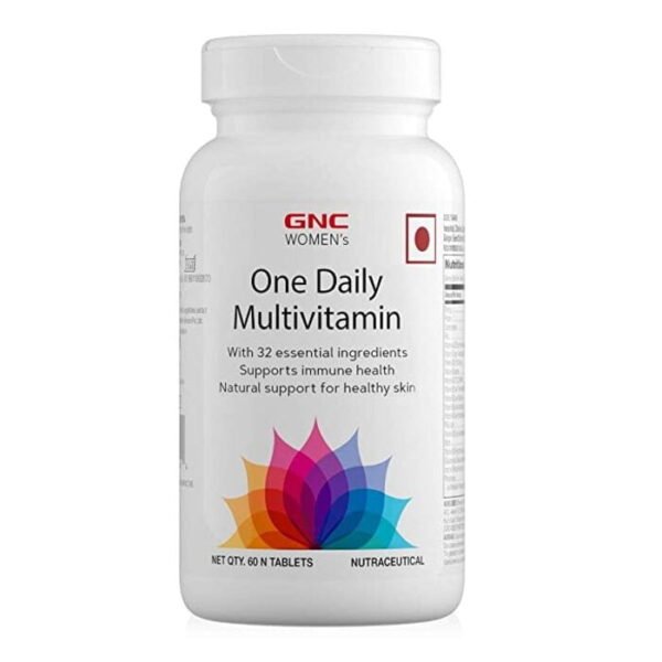 GNC | Women's One Daily Multivitamin | Supports Immune Health | 60 Tablets