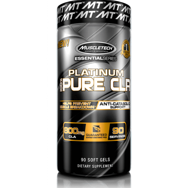 MuscleTech | Pure CLA | Anti-Catabolic Support | 90 Softgels