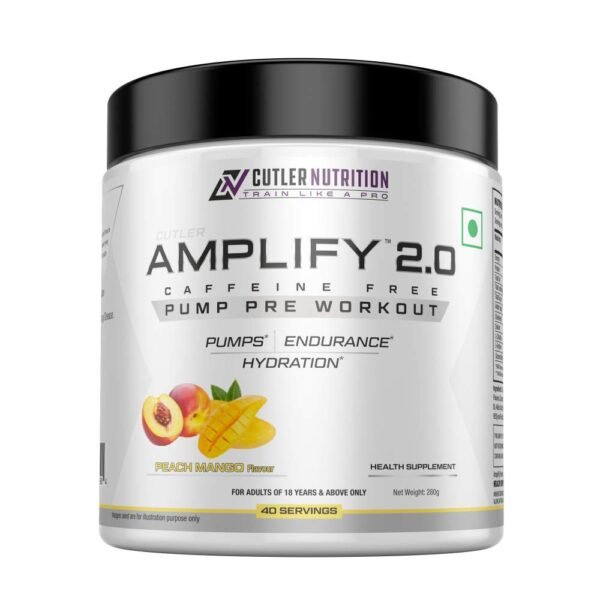 Cutler Nutrition | Amplify 2.0 | Pre-Workout - 40 Servings