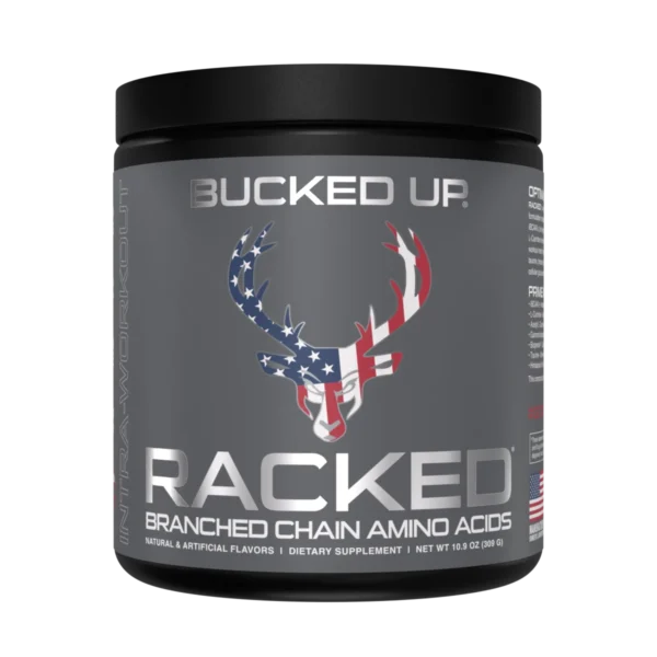 Bucked Up | Racked BCAA Powder, Help Muscle Recovery & Growth 30 Servings
