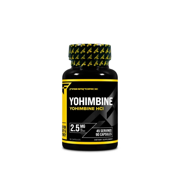 PrimaForce | Yohimbine HCI | Fat Shredding Accelerator | 90 Capsules