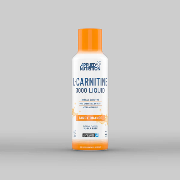 Applied Nutrition | Liquid L-Carnitine 3000mg | 50mg Green Tea Extract | 32 Servings