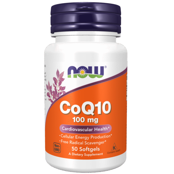 Now Foods CoQ10 100 mg - 50 Softgels