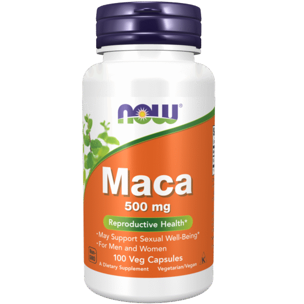 Now Foods Maca 500 mg - 100 Veg Capsules
