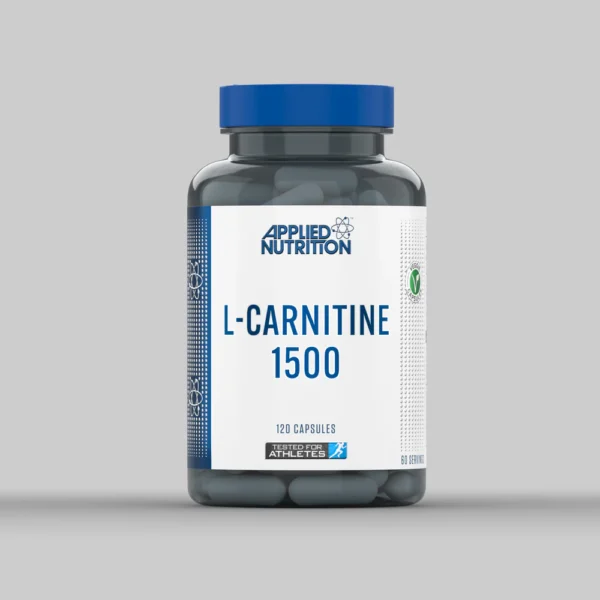 Applied Nutrition | L-Carnitine 1500mg | Convert Fat into Energy, Fat Burner | 120 Capsules