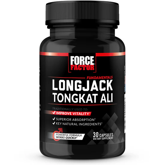Force Factor | Longjack Tongkat Ali 500mg - 30 Capsules