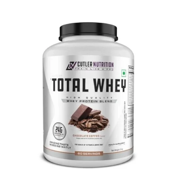 Cutler Nutrition | Total Whey | Whey Protein Concentrate | 4.4Lbs / 2Kg