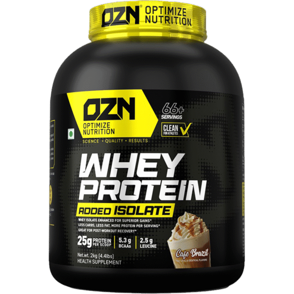 OZN (OPTIMIZE NUTRITION) Whey Protein Added Isolate | 2 KG