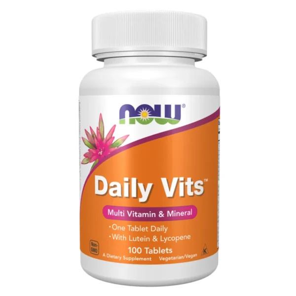 Now Foods | Daily Vits? | Multi Vitamin & Mineral | 100 Tablets