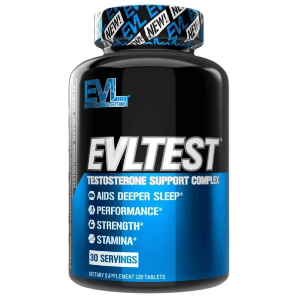EVLution Nutrition | EVLTEST | Testosterone Booster | 120 Tablet