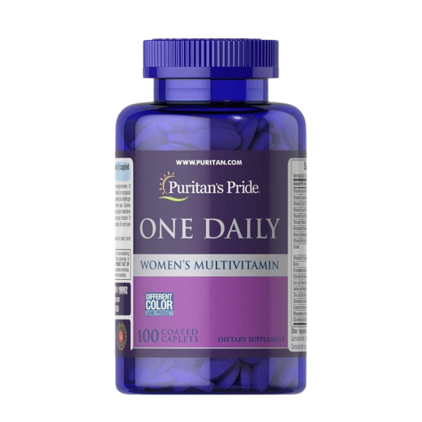 Puritan's Pride | One Daily Womens Multivitamin  | 100 Coated Caplets