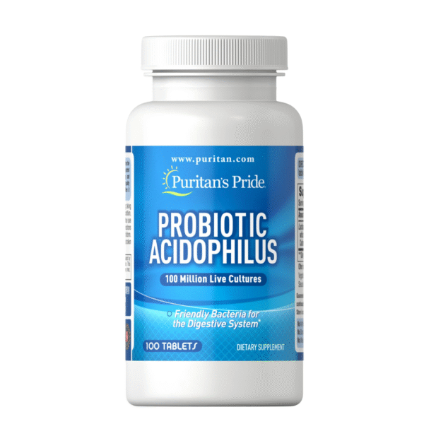 Puritan's Pride | Probiotic Acidophilus | 100 Tablets