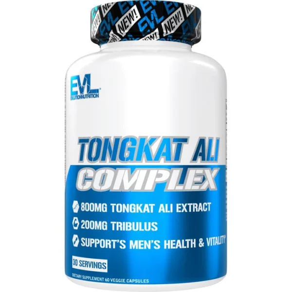 EVLution Nutrition | Tongkat Ali Complex | 60 Veggie Capsules