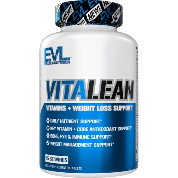 EVLution Nutrition | VitaLean | Vitamins + Weight Loss Support | 90 Tablets