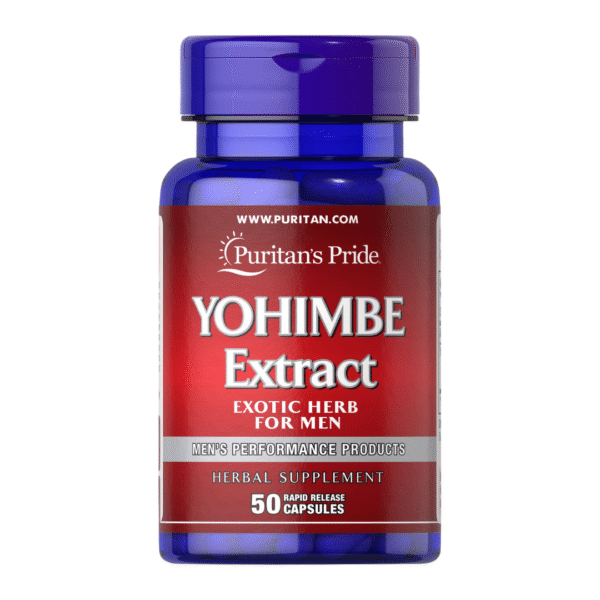 Puritan's Pride | Yohimbe Extract 1000MG | 50 Capsules