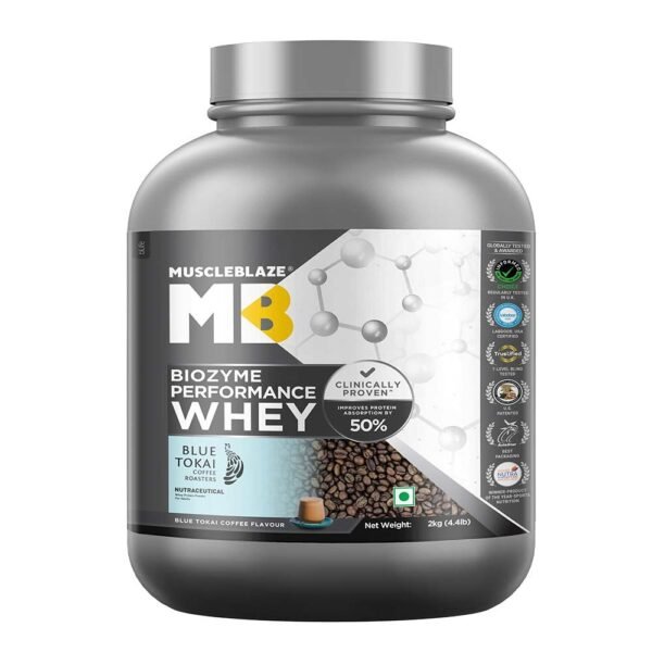 MuscleBlaze Biozyme Performance Whey | 2Kg